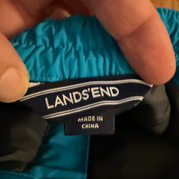 Lands’ End SQUALL Snow Ski Pants Teen Girls Teal Size 14 - Picture 5 of 9